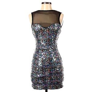 Dress the Population Sequin party dress